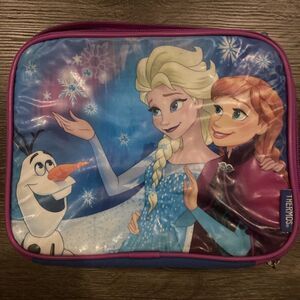 Thermos Soft School Insulated Lunch Bag Food Camping Cooler Box, Disney Frozen
